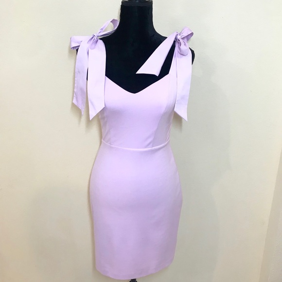 Express Dresses & Skirts - EXPRESS Lavender Bow Dress!